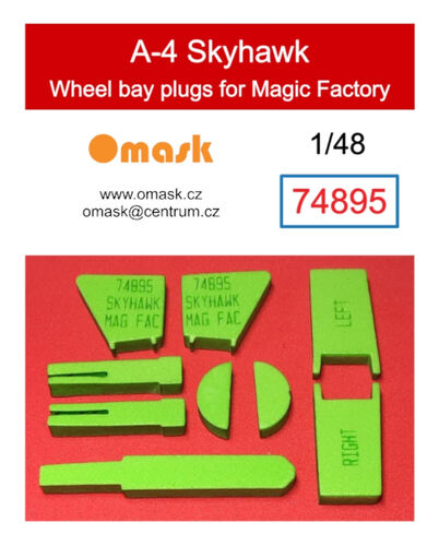 Douglas A Skyhawk Wheel Bay Plugs For Magic Factory Omask