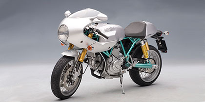 Ducati Paul Smart 1000 (silver) - Die-cast model - AutoArt 12556