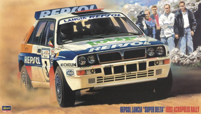 Repsol Lancia Super Delta 1993 Acropolis Rally Hasegawa 20433