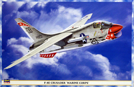 F-8E Crusader MARINE CORPS (U.S.M.C. Carrier-Borne Fighter) Hasegawa 09551