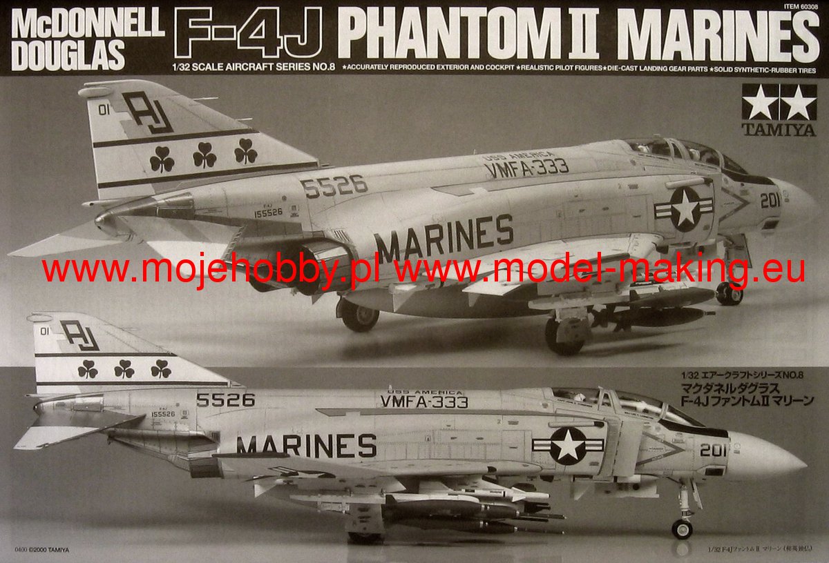 McDonnell Douglas F-4J Phantom II Marines Tamiya 60308