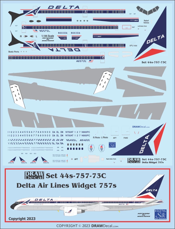 Boeing 757 - Delta Air Lines 