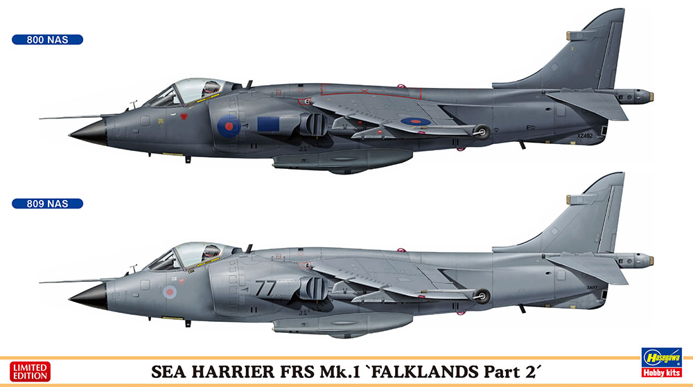 Sea Harrier Frs Mk1 Falklands Part2 Hasegawa 02253