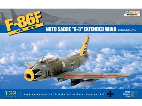 North American Jet Fighter F 86f F40 Nato Sabre Kinetic 33