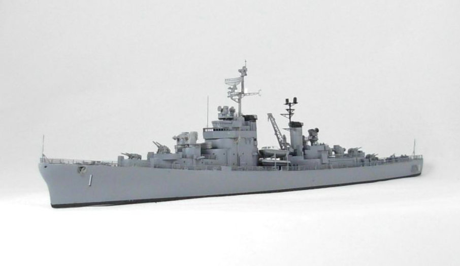 USS NORFOLK DL-1 1953 NIKO MODEL -7072