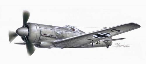 Focke Wulf Fw-190c (v-13) Planet Models 108