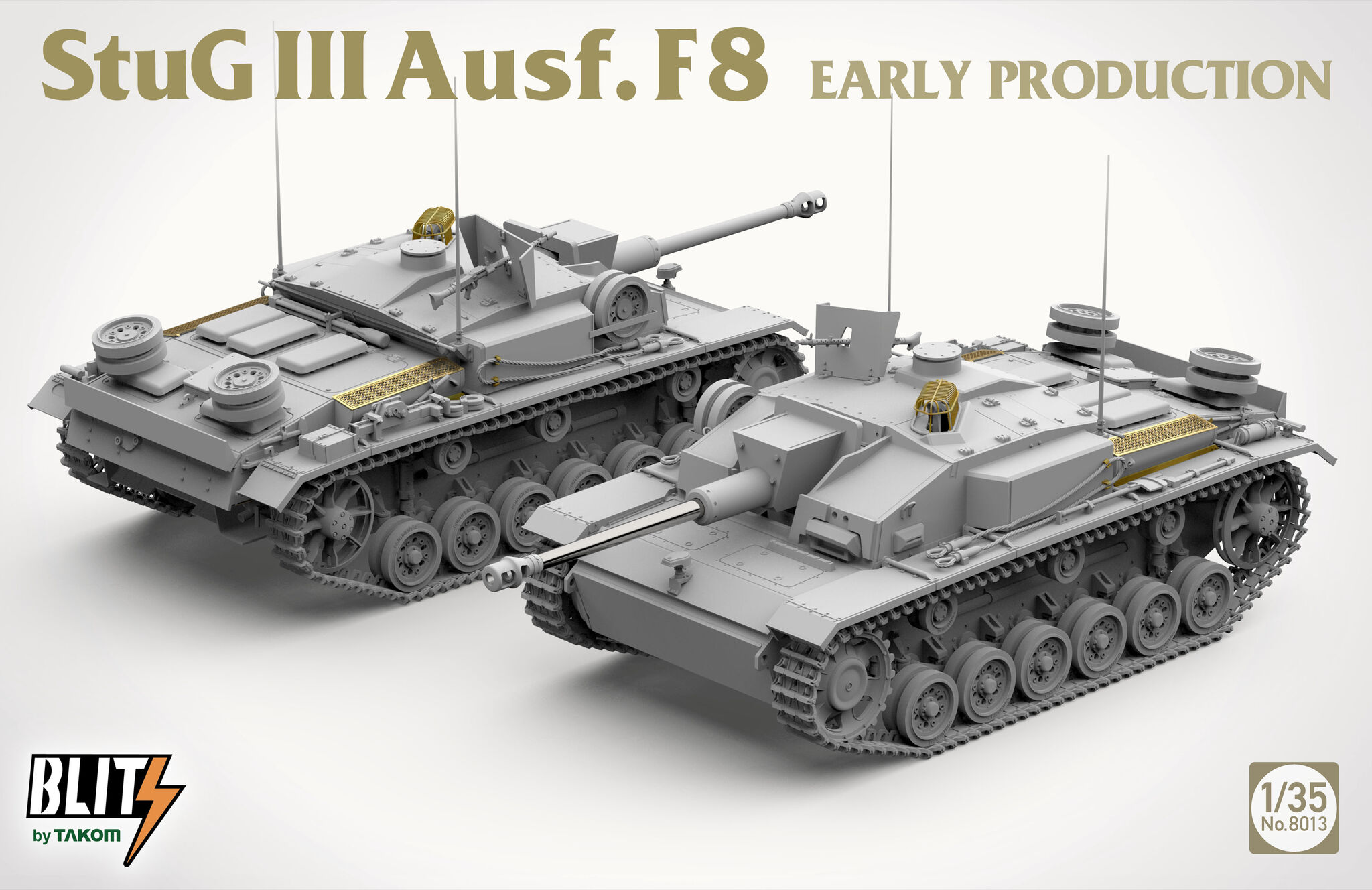 Stug III Ausf.F8 Early Production Takom 8013