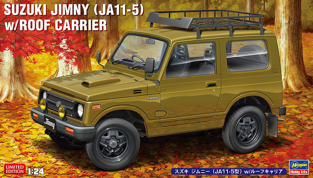 Suzuki Jimny (JA11-5) w/ Roof Carrier Hasegawa 20606