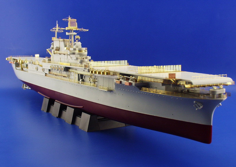 US Aircraft Carrier Hornet railings 1/350 TRUMPETER Eduard 53007